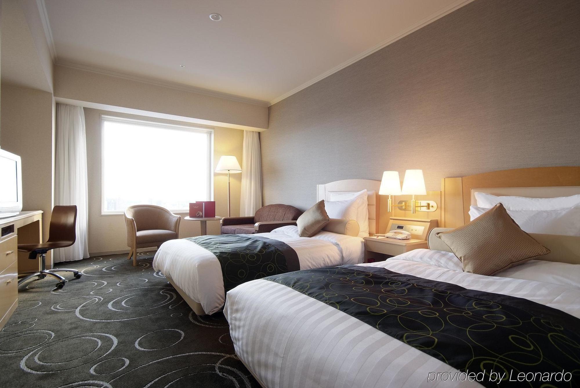 Отель Ana Crowne Plaza Chitose By Ihg Номер фото Deluxe twin room